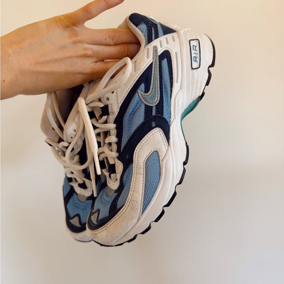 Nike Women's Sneakers - Blue and White - Picture 2 of 2